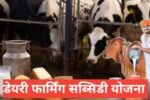 Dairy Farming Subsidy Yojana